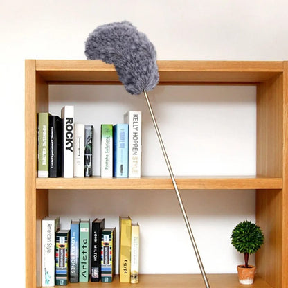 SmarterCartly™ Microfiber Extendable Duster – Long Handle Flexible Cleaning Brush for High Ceiling Fans & Furniture