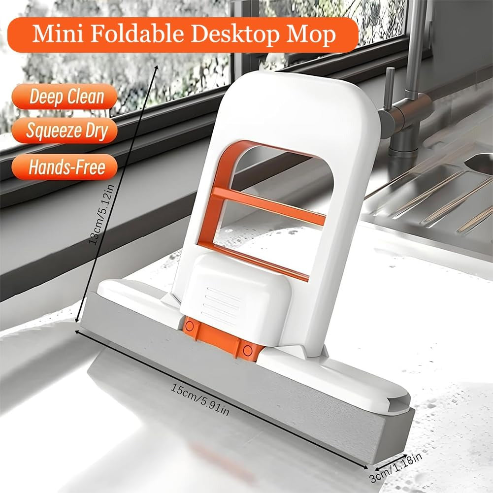 Portable Mini Squeeze Mop – Hand-Free Cleaning Gadget (For Kitchen, Glass & Cars)