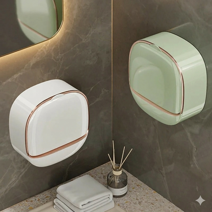 Premium Wall-Mounted Luxury Soap Holder - Punch-Free & Elegant Design